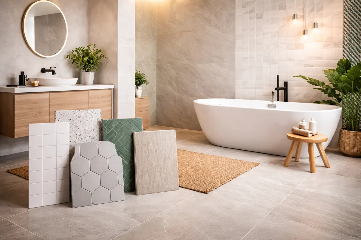 Comment choisir le bon type de carrelage pour une salle de bain