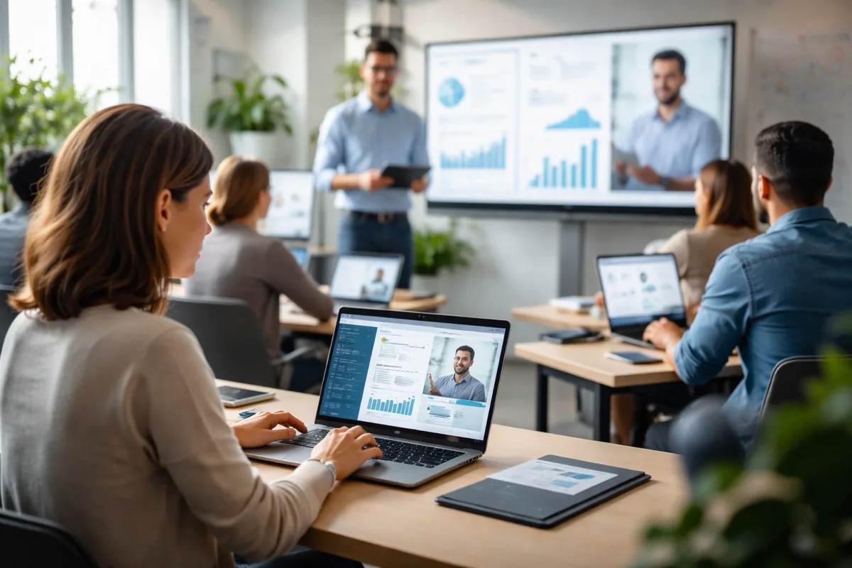 Comment le numérique transforme-t-il les processus de formation en entreprise ?