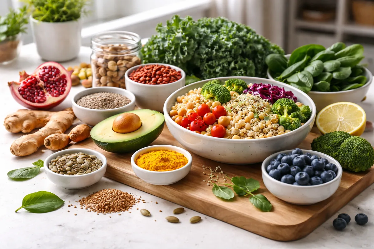 Les bienfaits de cuisiner avec des super-aliments