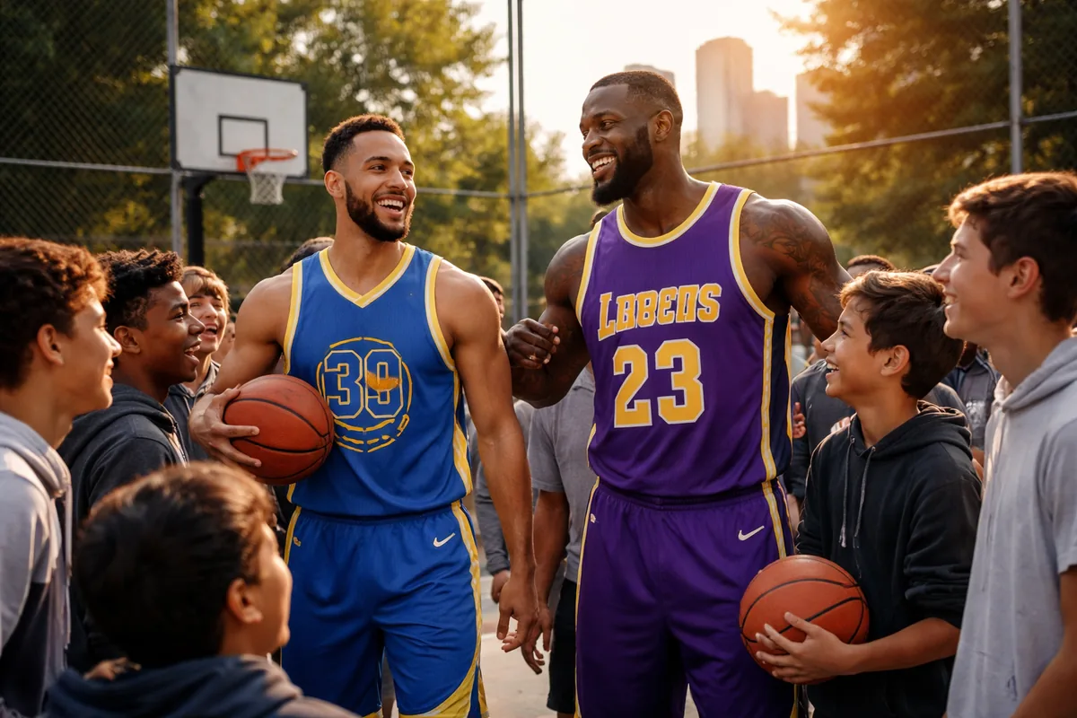 Les champions du basket et leur influence sur la jeunesse