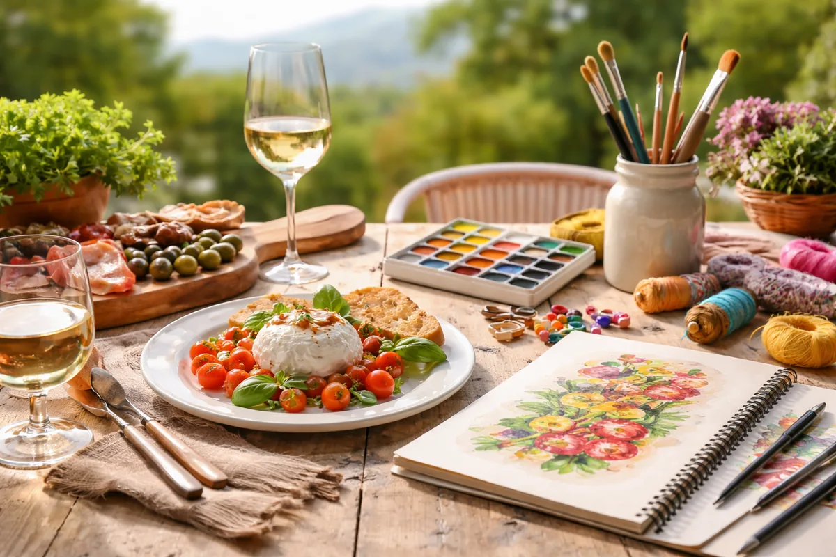 Comment réussir un voyage gastronomique tout en pratiquant des loisirs créatifs
