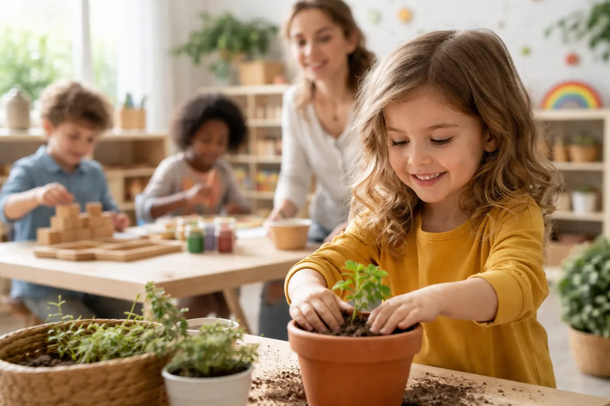 Éveiller l'enfant par la pédagogie alternative